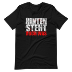 Lustiges T-Shirt "Hinten auch was!" | Witziger Slogan