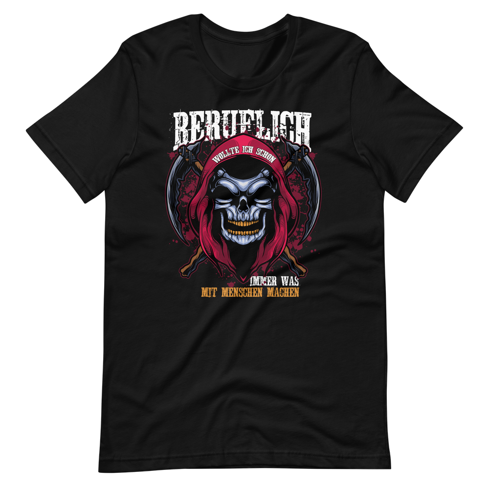 Lustiges T-Shirt "Beruflich mit Menschen!" | Witziger Spruch