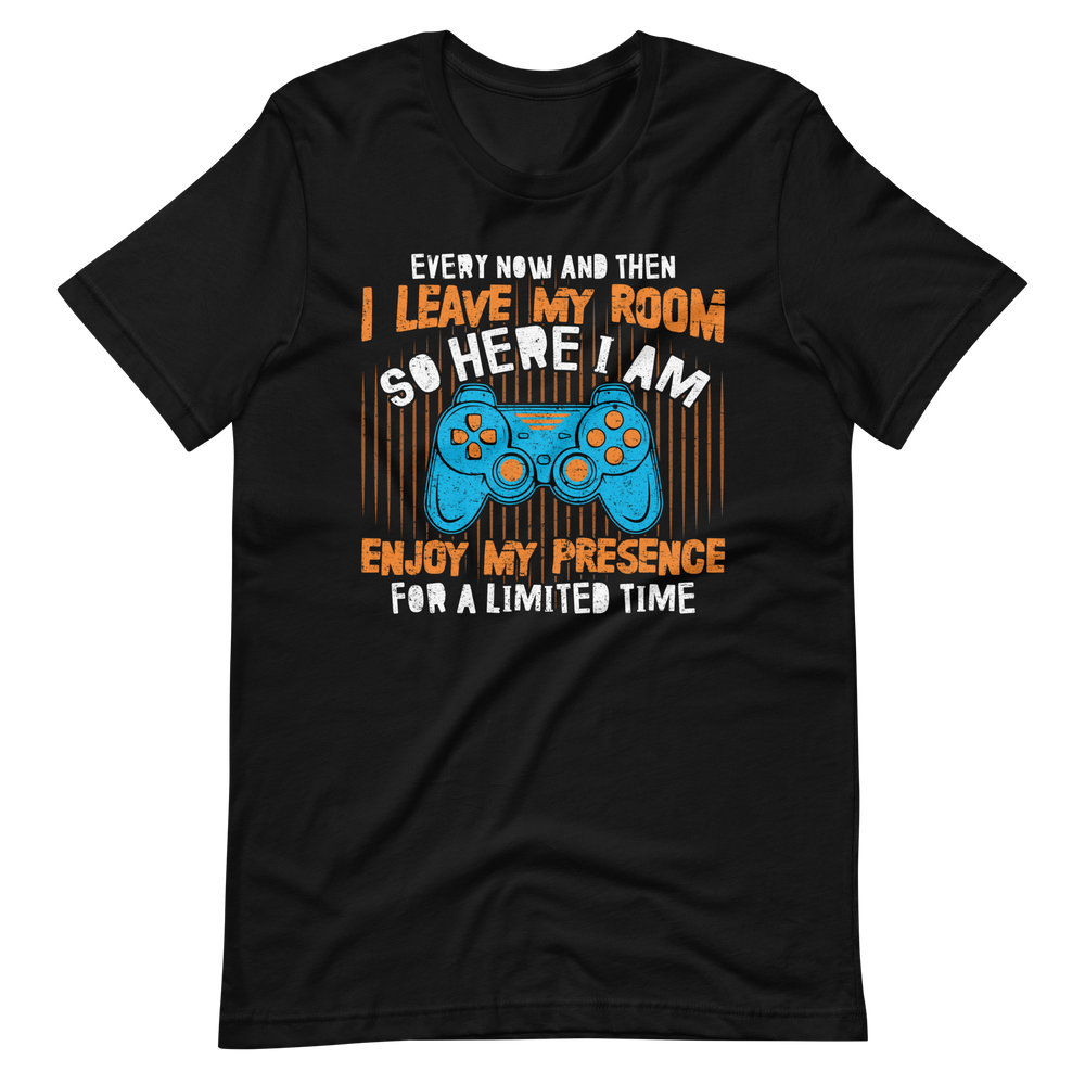 Witziges Gamer-Shirt - Every Now And Then I Leave My Room - Gamer Shirts