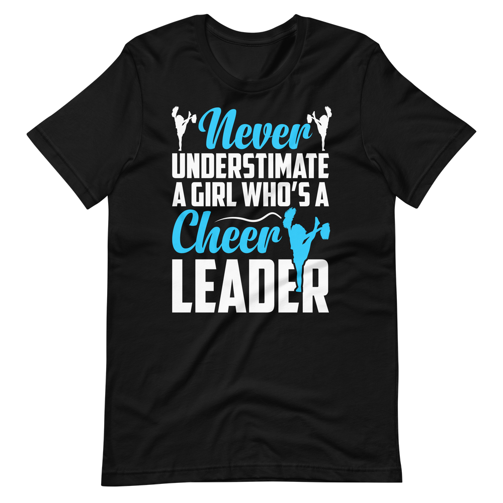 Cheerleader Shirt - Never Underestimate A Girl