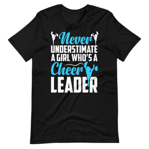 Cheerleader Shirt - Never Underestimate A Girl