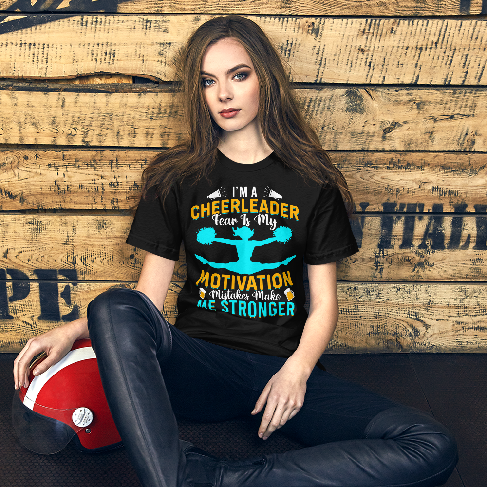 Motivation durch Angst - Cheerleader T-Shirt