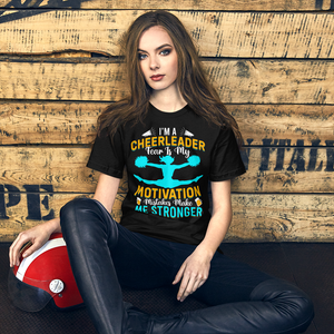 Motivation durch Angst - Cheerleader T-Shirt