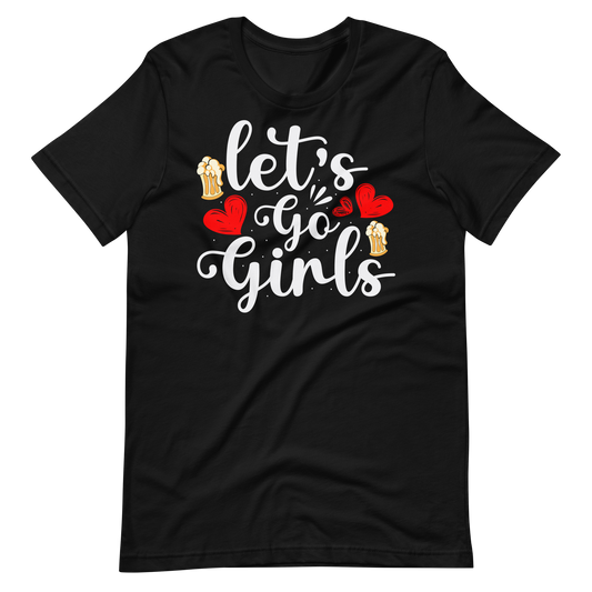 Let's Go Girls – Trendiges Cheerleader Shirt