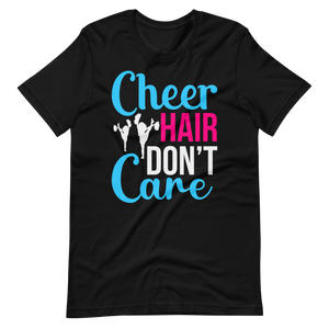 Cheer Hair Don't Care – Tolles Cheerleader Shirt