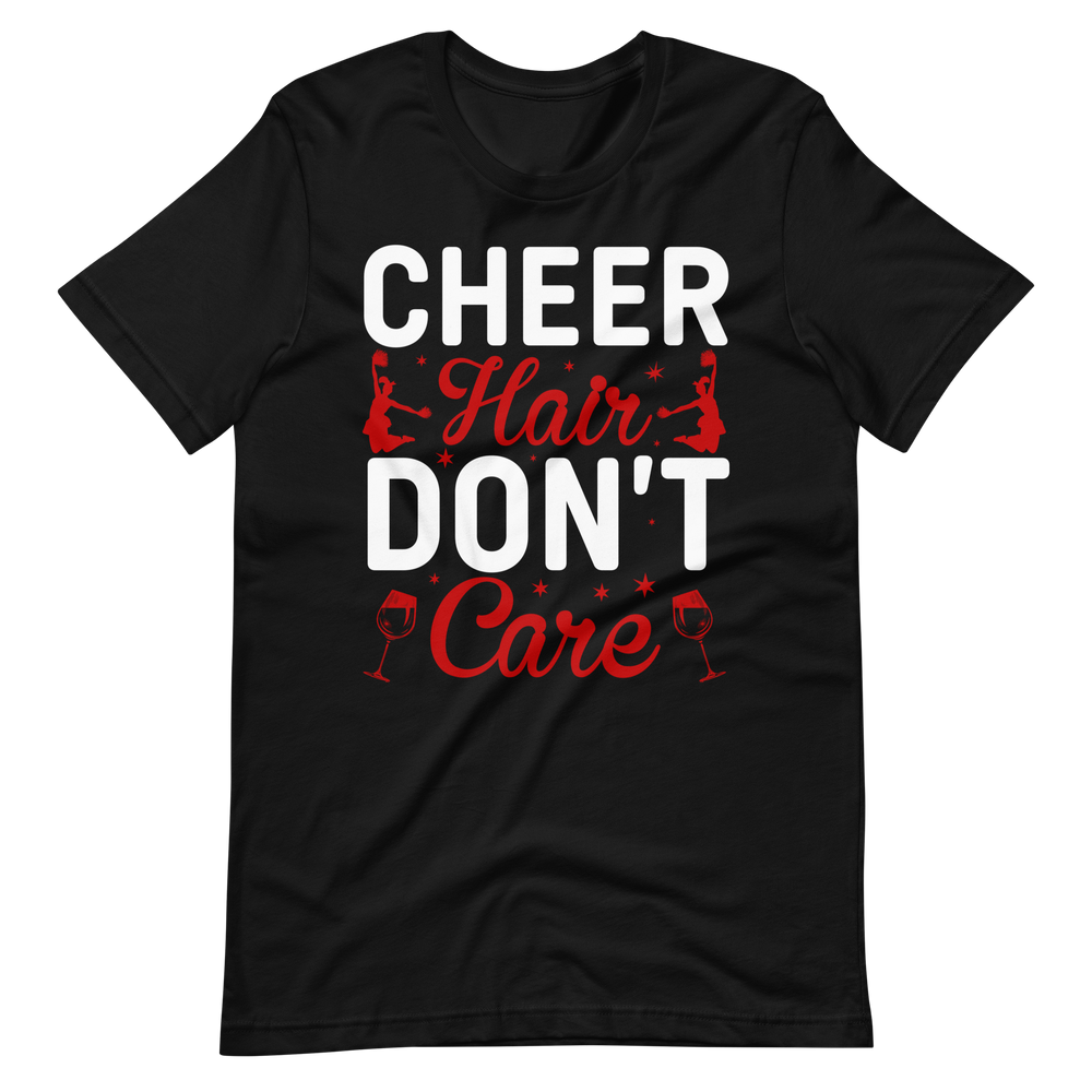 Cheer Hair Don't Care – Tolles Cheerleader Shirt