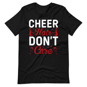 Cheer Hair Don't Care – Tolles Cheerleader Shirt