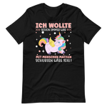 Lustiges T-Shirt "Ich wollte immer mit Menschen arbeiten, schubsen wäre toll" | Lustige Geschenkidee