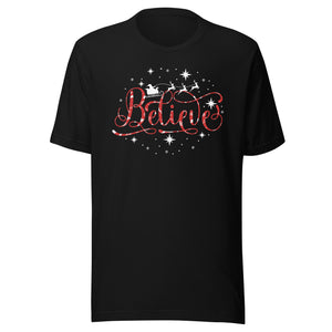 Glaube an Weihnachten - Inspirierendes T-Shirt für die festliche Jahreszeit