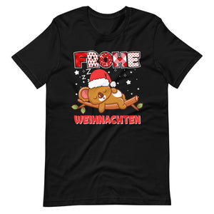 Frohe Weihnachten! Schlafmütze Design - Lustiges Weihnachtsshirt