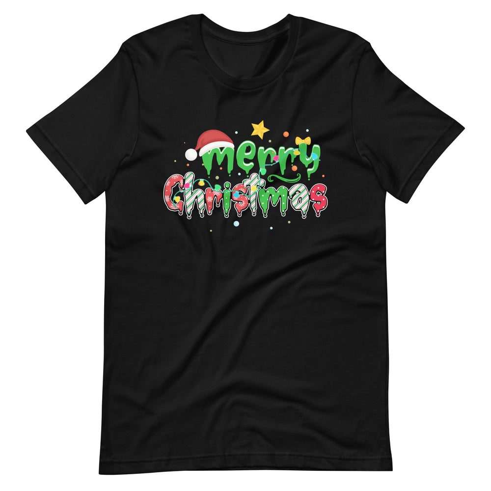 Merry Christmas Slogan - Weihnachten T-Shirt mit festlichem Charme