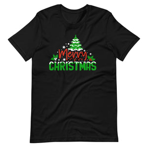 Merry Christmas Tree - Weihnachtsbaum T-Shirt