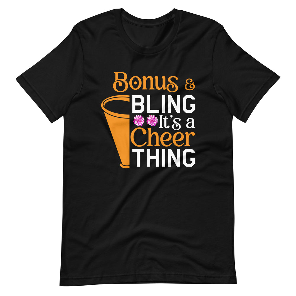 Bonus und Bling – Ein Muss für Cheerleader! Cheerleading T-Shirt