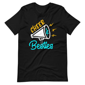 Unzertrennliche Bande: Cheer Besties T-Shirt für wahre Freundschaft!