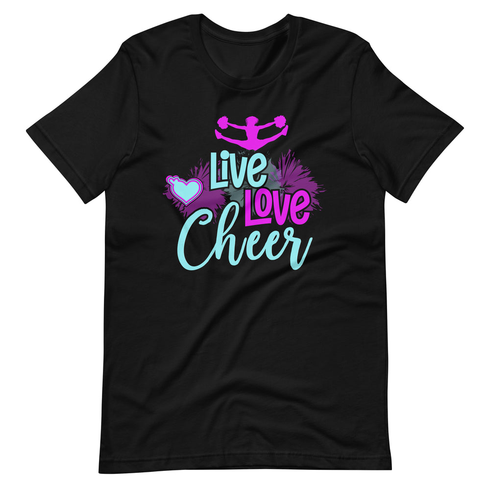 Live, Love, Cheer: Dein T-Shirt für pure Lebensfreude!