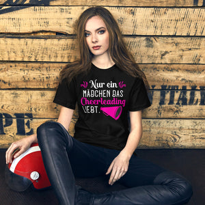 Lebe deine Leidenschaft: T-Shirt für Mädchen, die Cheerleading LIEBEN! Ein Statement in Stil