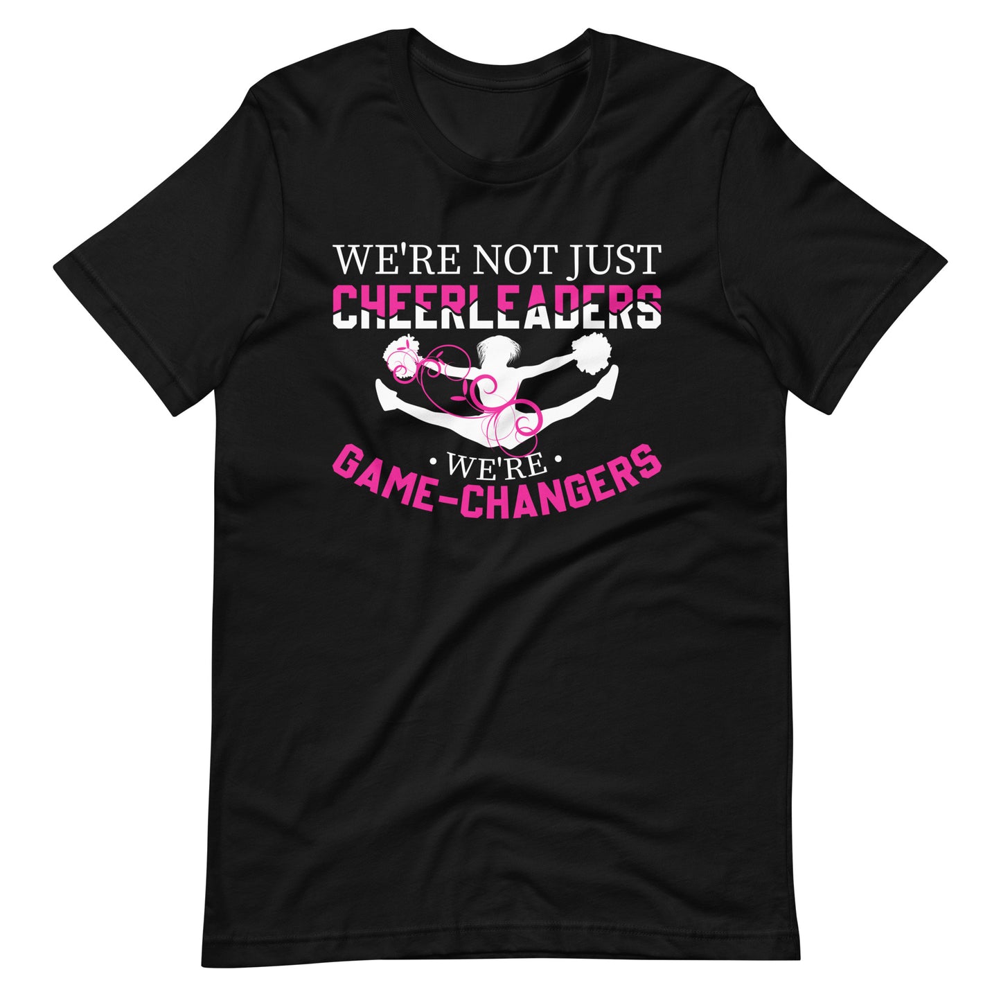 Einzigartiges T-Shirt: Nicht nur CHEERLEADER, sondern Game Changers! Inspirierendes Shirt für Frauen und Männer