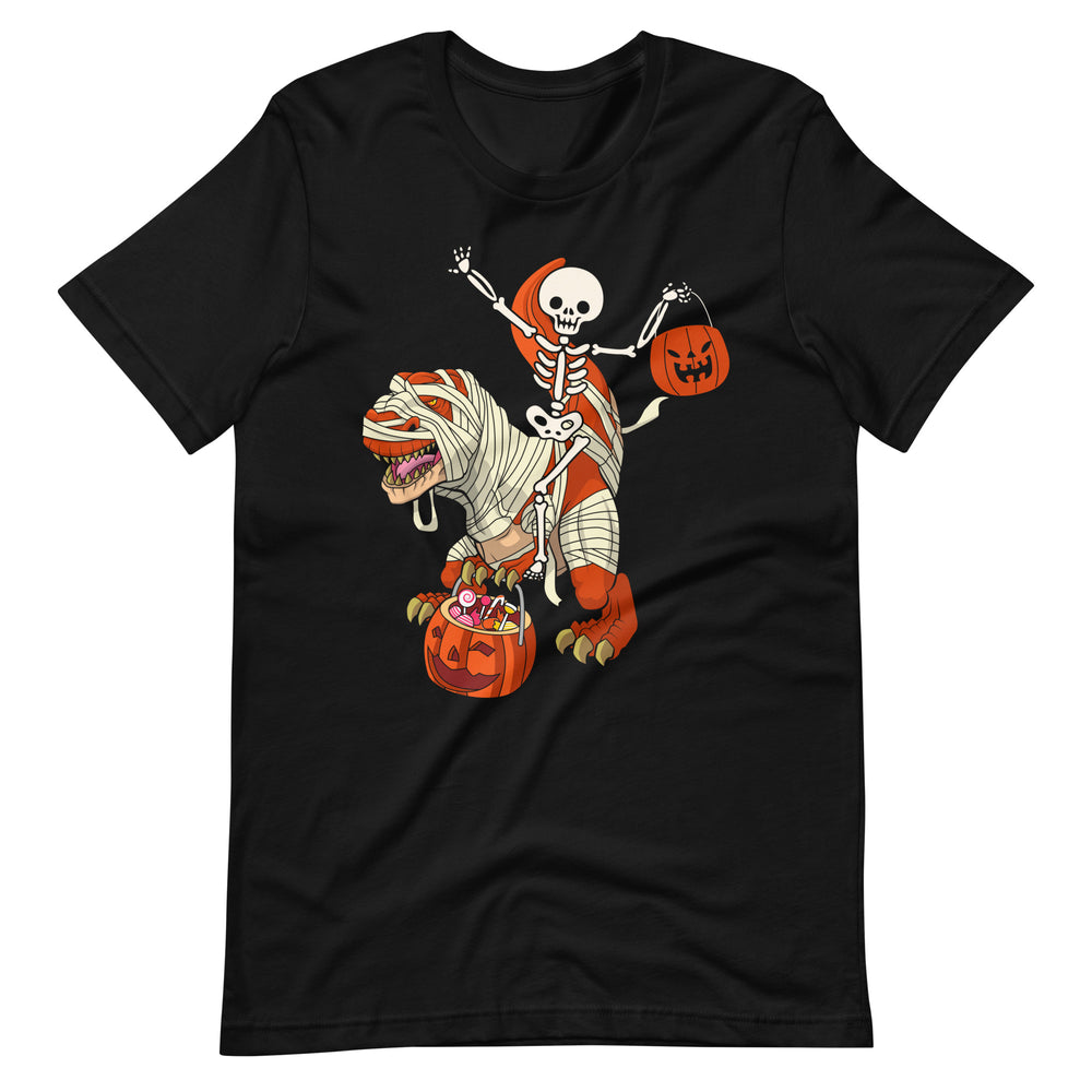 Skull T-Rex - Dino Skelett T-Shirt für einen lustigen Style