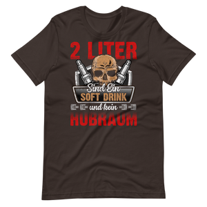 2 Liter Hubraum Softdrink T-Shirt | Lustiger Autoliebhaber Spruch