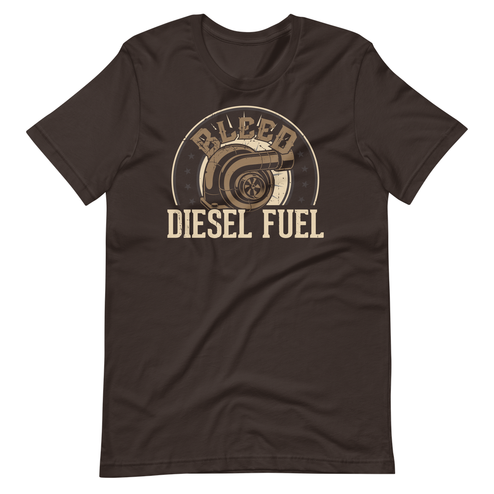 Bleed Diesel Fuel T-Shirt - Coole Diesel-Fans Kleidung