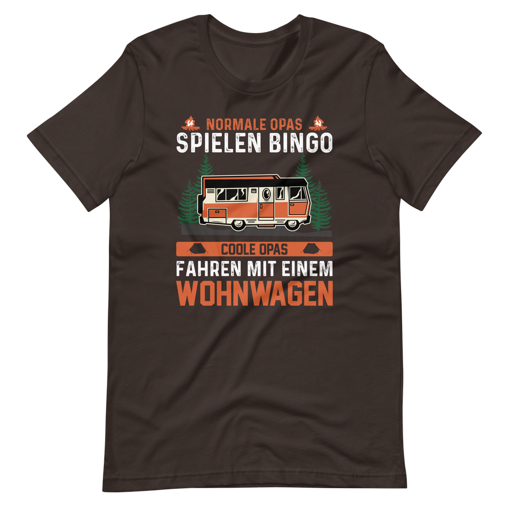 COOLE Opas fahren Wohnwagen! Lustiges T-Shirt für Camping-Fans