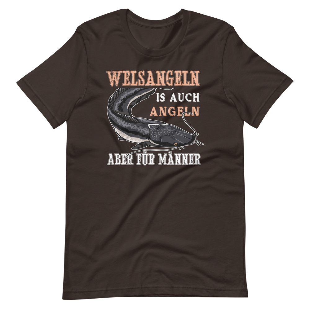 Welsangeln - viel cooler als Angeln T-Shirt | Angelshirt für Fischer