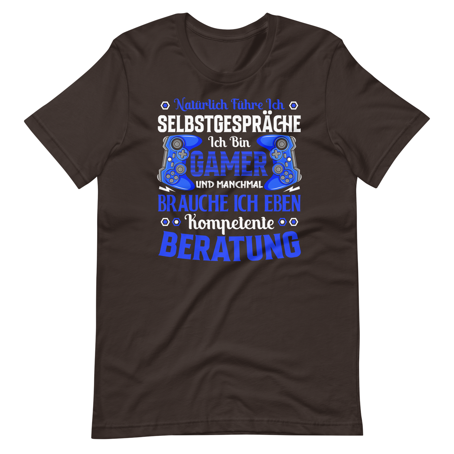 Lustiges Gaming T-Shirt - Ich bin der Gamer, der Selbstgespräche führt