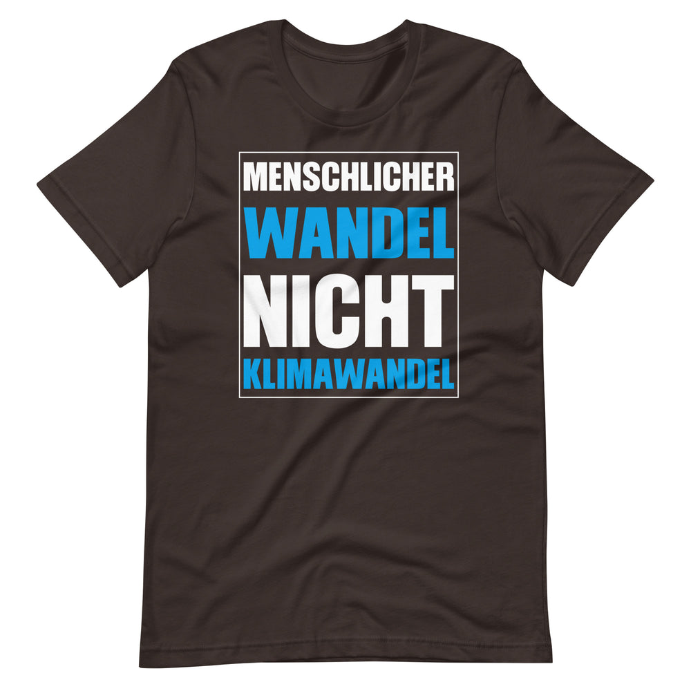 Menschlicher Wandel T-Shirt