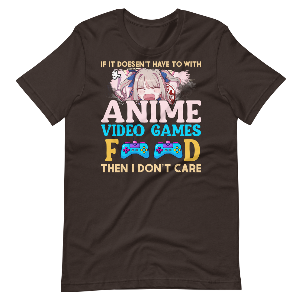 Anime, Videogames & Food T-Shirt