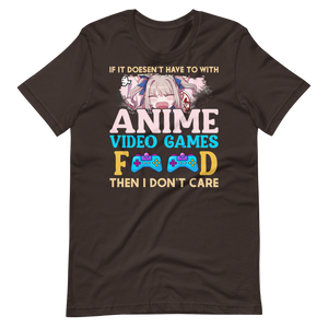 Anime, Videogames & Food T-Shirt