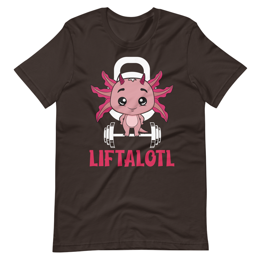 Liftalotl Anime! T-Shirt für Fitness- und Anime-Liebhaber