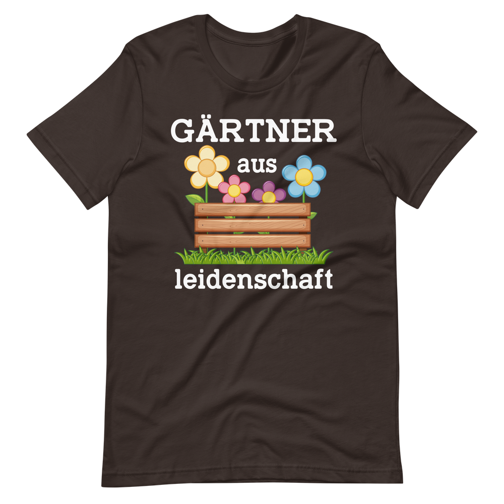 Gärtner aus Leidenschaft T-Shirt | Gartenarbeit T-Shirt