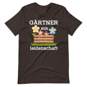 Gärtner aus Leidenschaft T-Shirt | Gartenarbeit T-Shirt
