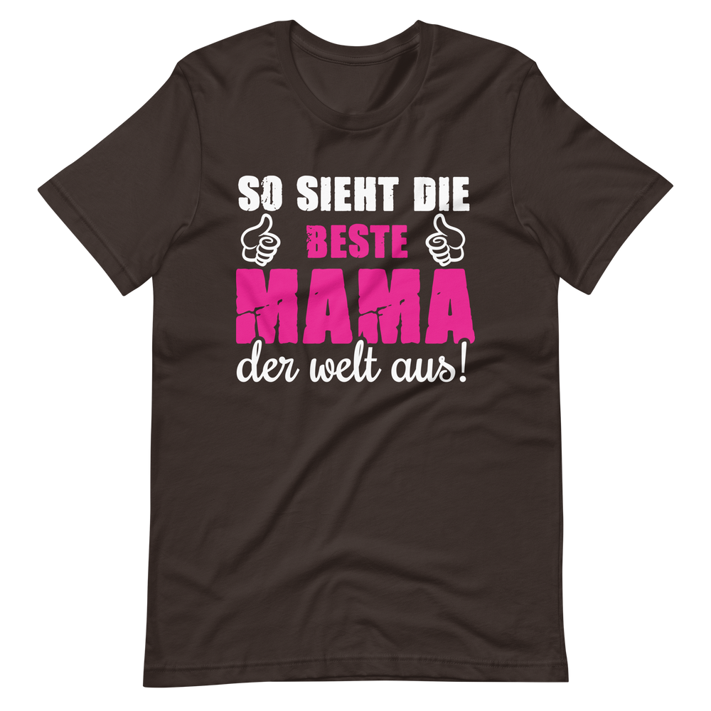 Beste Mama der Welt T-Shirt - Perfektes Geschenk für Muttertag