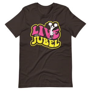 Live Jubel Cheer! T-Shirt für Damen und Mädchen