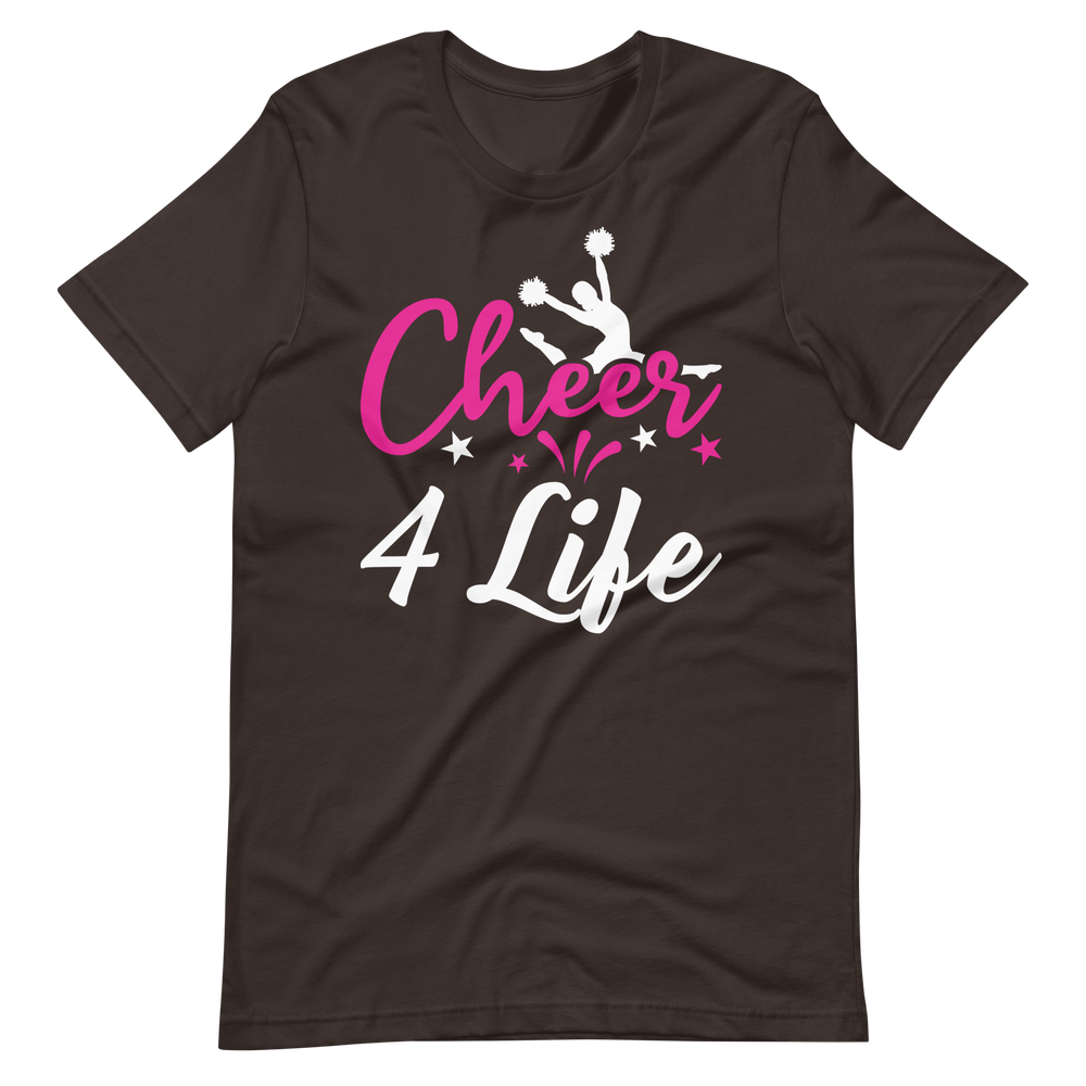 Cheer 4 Life! T-Shirt für Damen und Herren