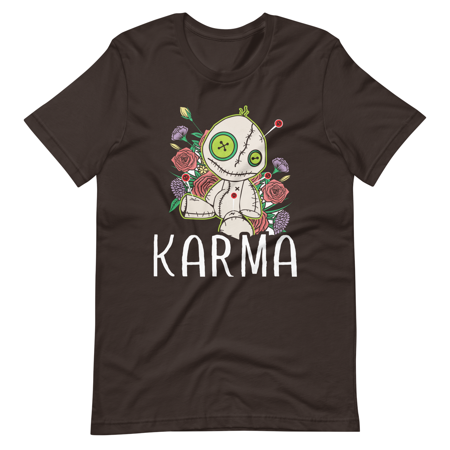 Karma Doll Logo! Einzigartiges T-Shirt für Frauen