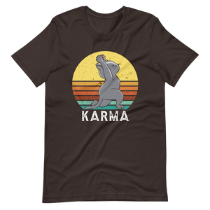 Karma CAT! T-Shirt | Lustiges Katzenmotiv