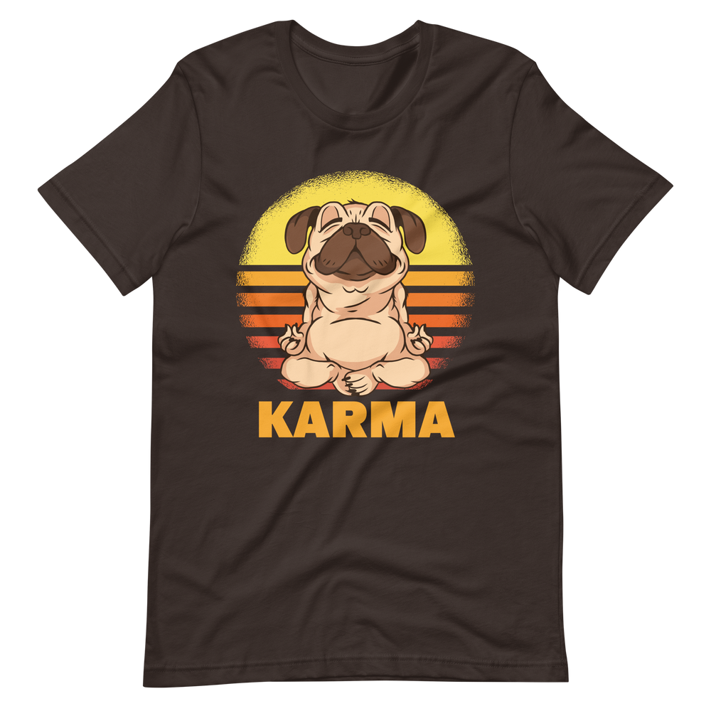 Karma Mops T-Shirt - Lustiges und stylisches Shirt für jeden Tag