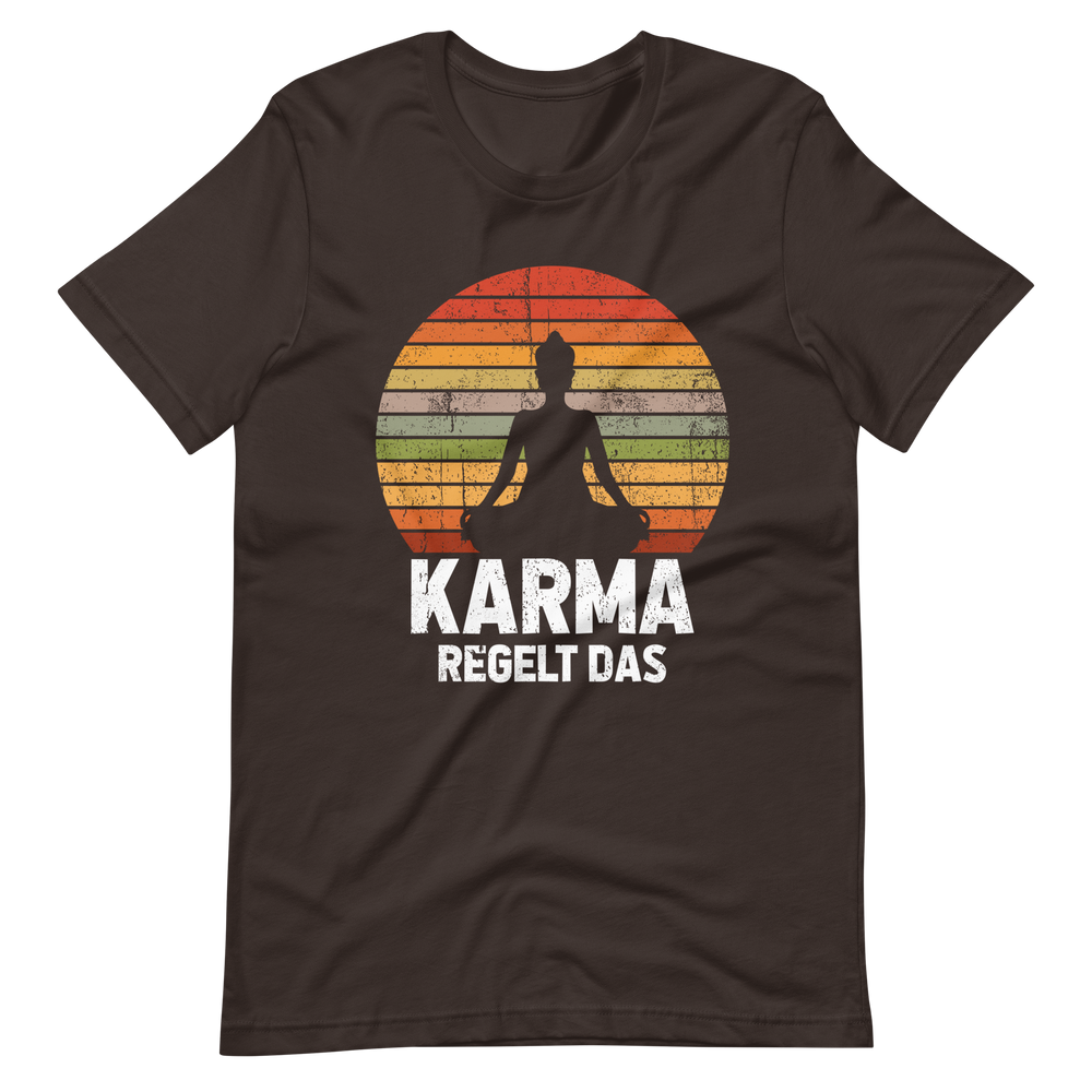 Karma regelt DAS! T-Shirt für Damen und Herren