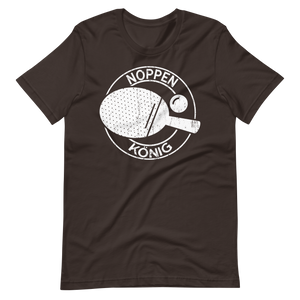 Noppen König T-Shirt - Coole Geschenkidee für Tischtennisfans