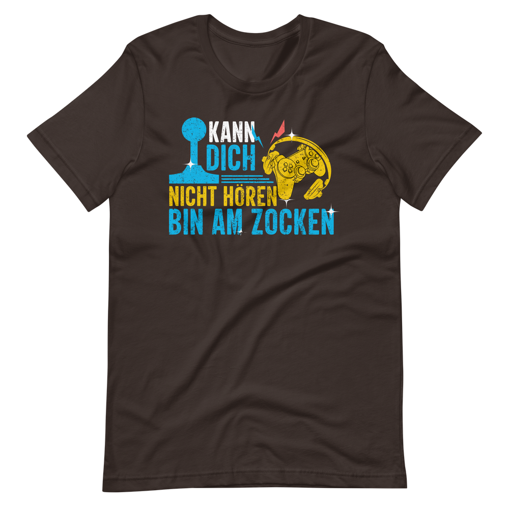 Kann Dich Nicht Horen Bin Am Zocken - Gamer T-Shirt