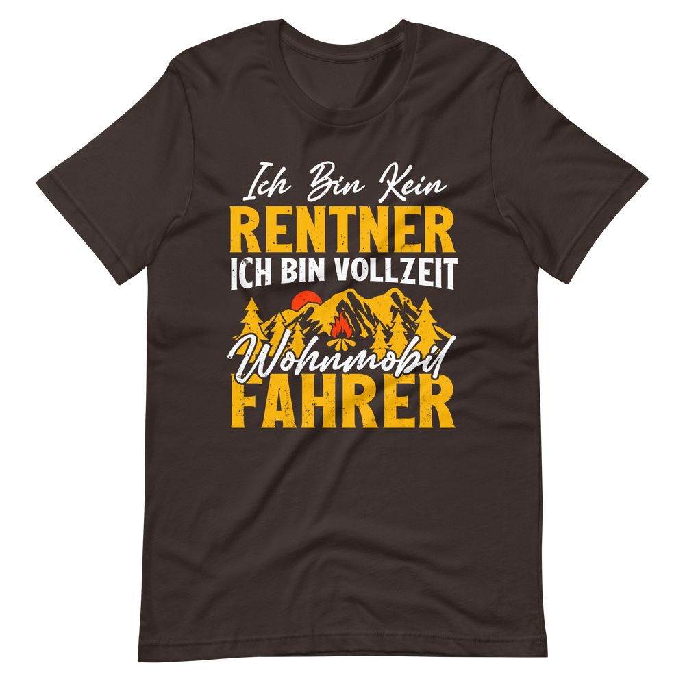 Vollzeit Wohnmobil Fahrer T-Shirt