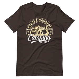 Mein letztes sauberes Camping Shirt - Lustiges T-Shirt für Camper!