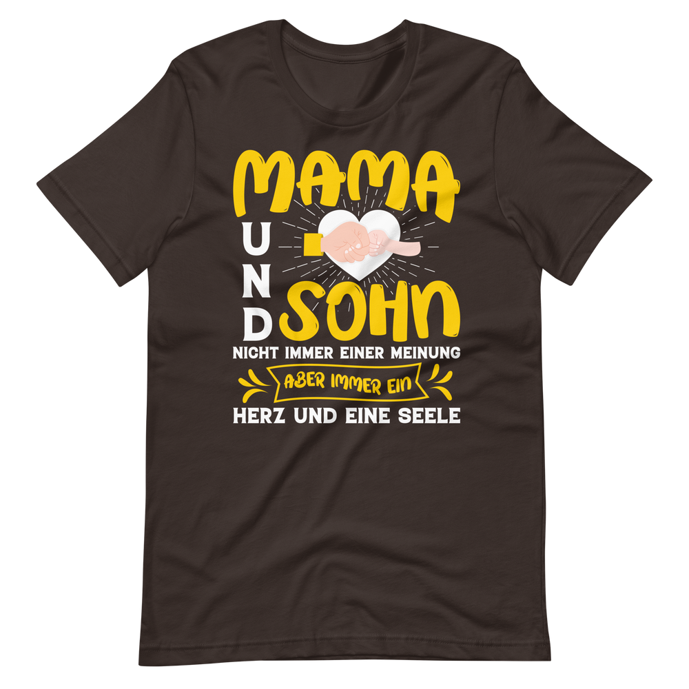 Mama und Sohn T-Shirt | Ein Herz und eine Seele