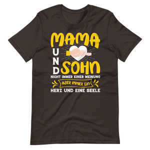 Mama und Sohn T-Shirt | Ein Herz und eine Seele