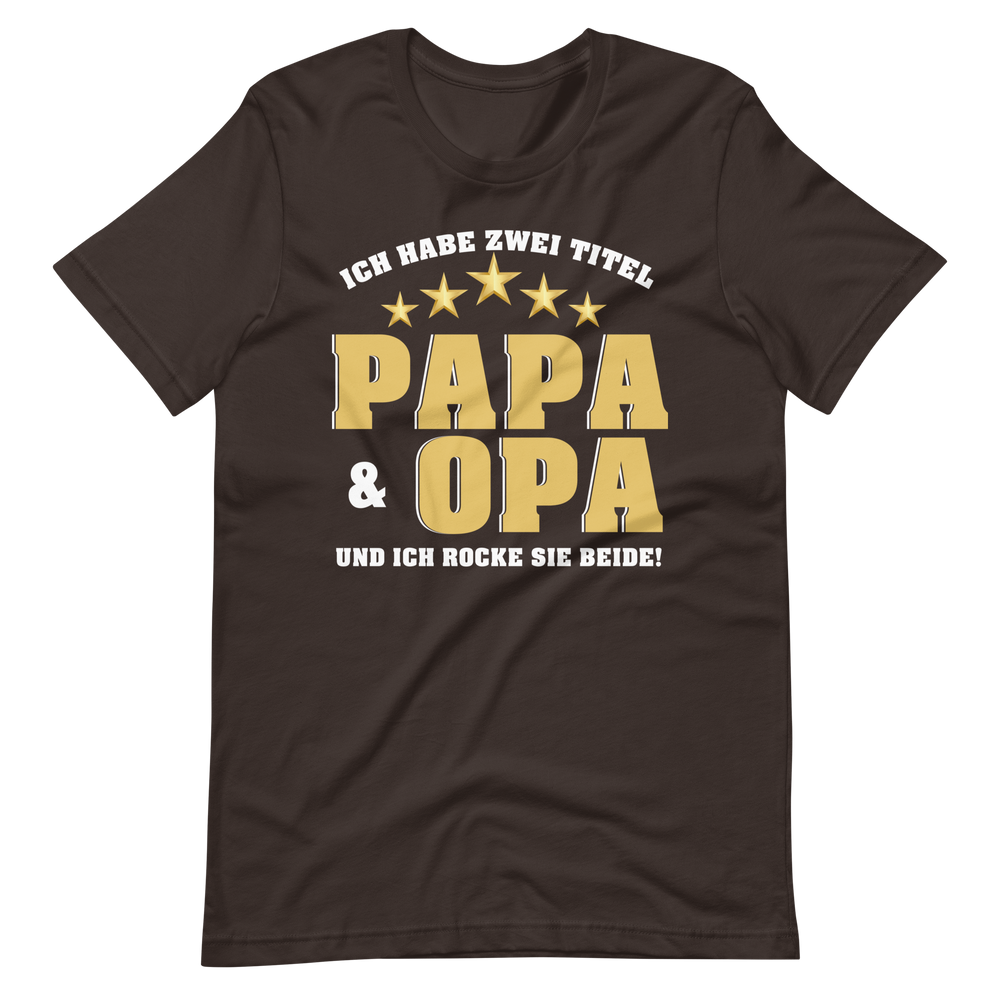 Papa und Opa - Ich ROCKE beide T-Shirt