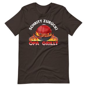 Schritt zurück! OPA grillt T-Shirt