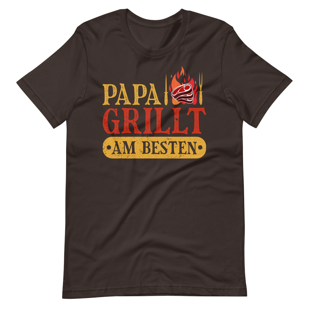 Papa GRILLT am besten! Lustiges BBQ T-Shirt