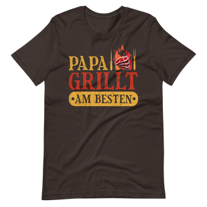 Papa GRILLT am besten! Lustiges BBQ T-Shirt